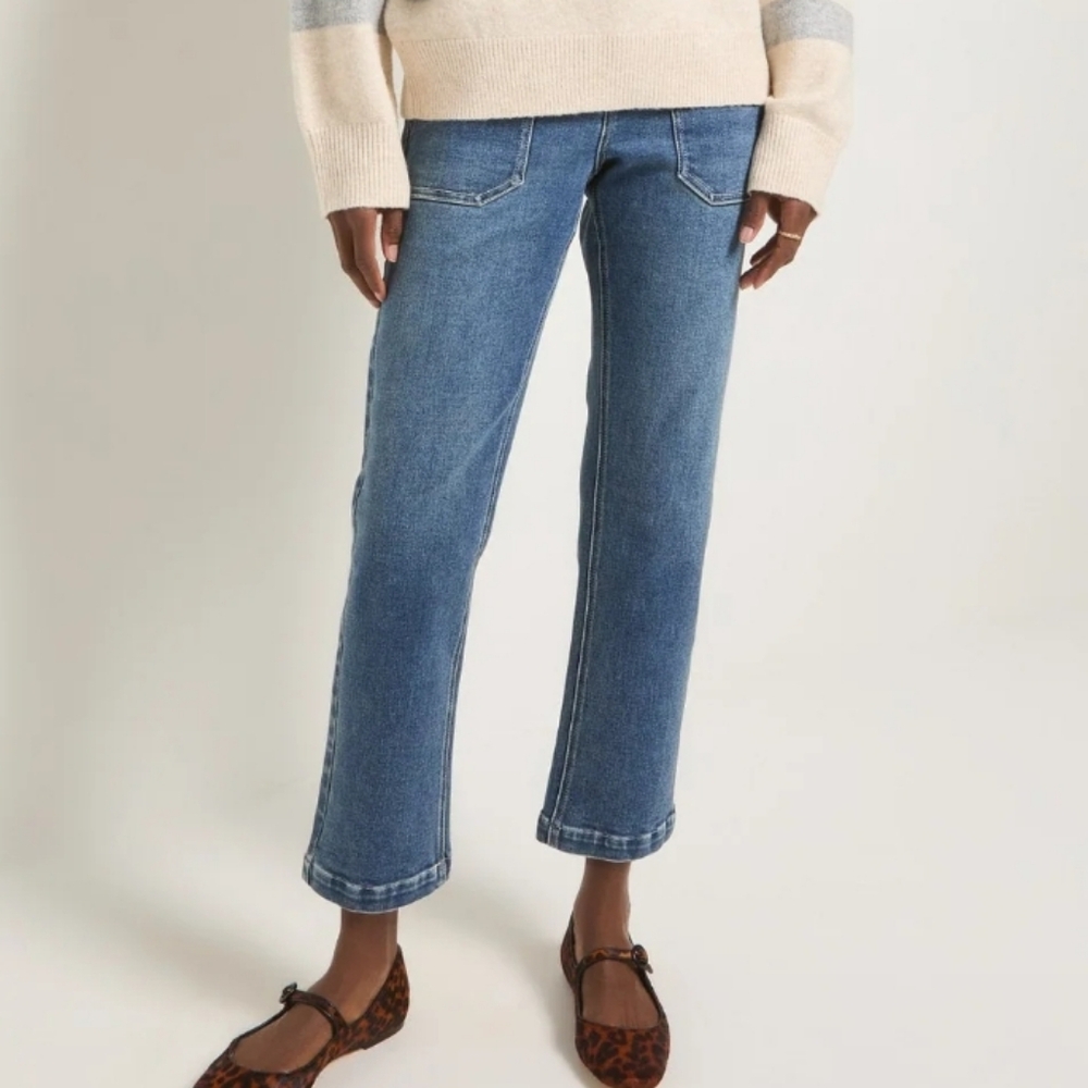 78&Sunny Scenic Route Slim Cropped Jean